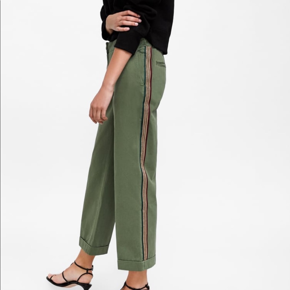 Zara Olive Green Joggers